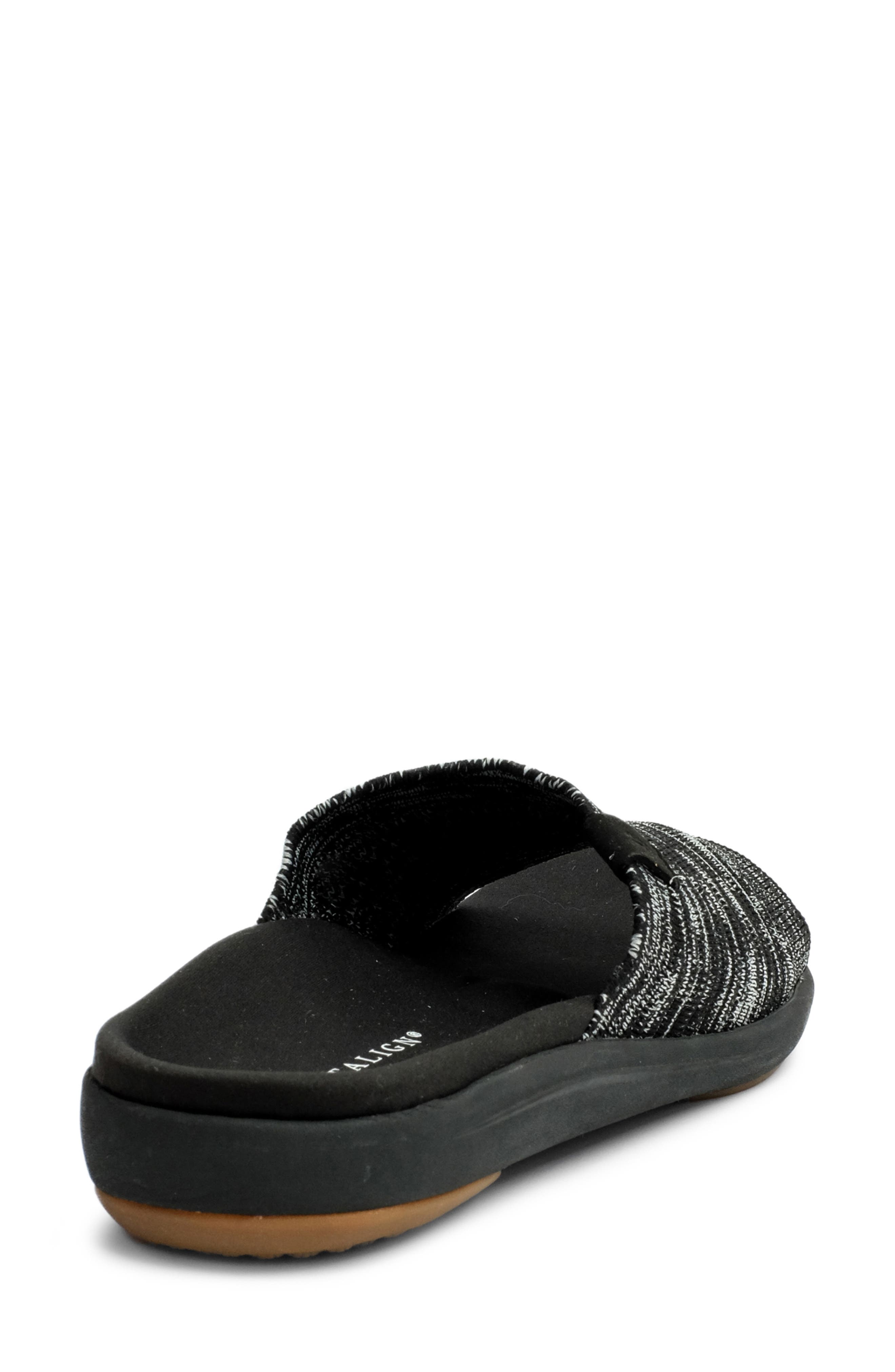 Revitalign Vanessa Slide Sandal, Alternate, color, Black