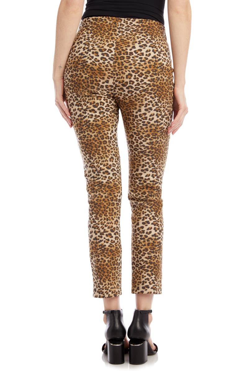 Karen Kane Piper Leopard Skinny Pants, Alternate, color, 