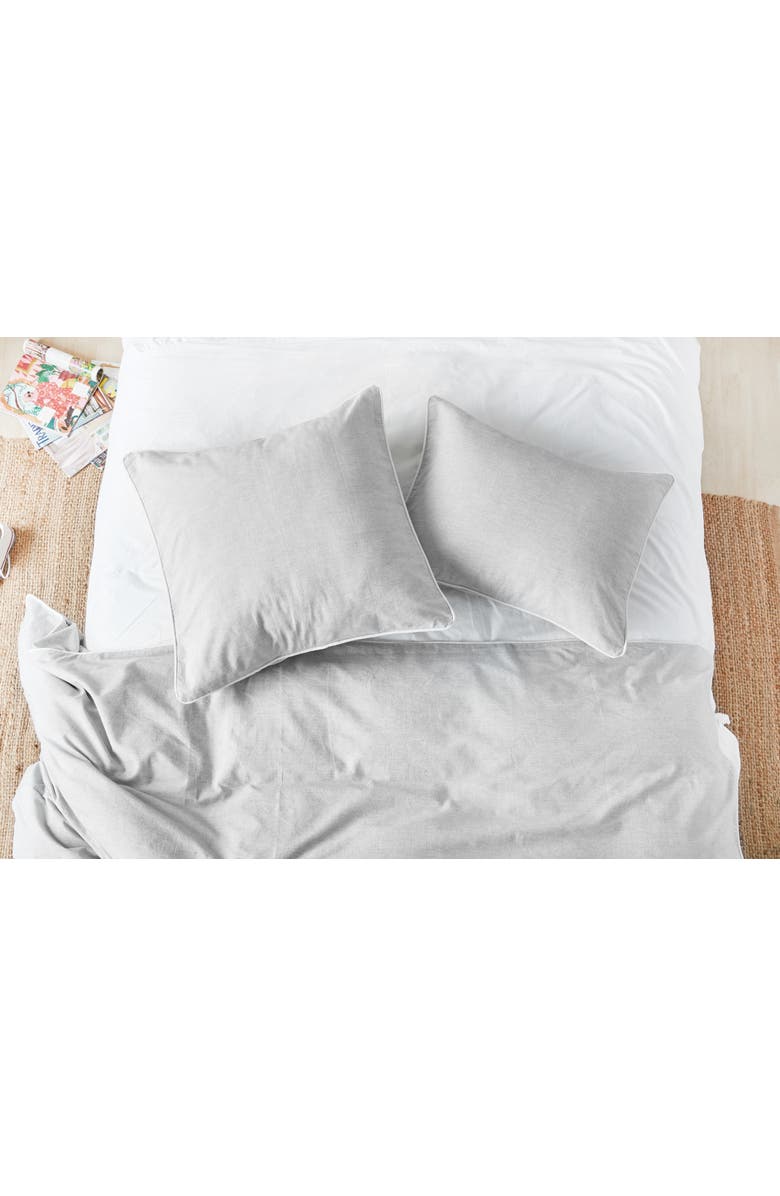 carol & frank Tate Boulder Cotton Standard Pillow Sham, Alternate, color, Grey