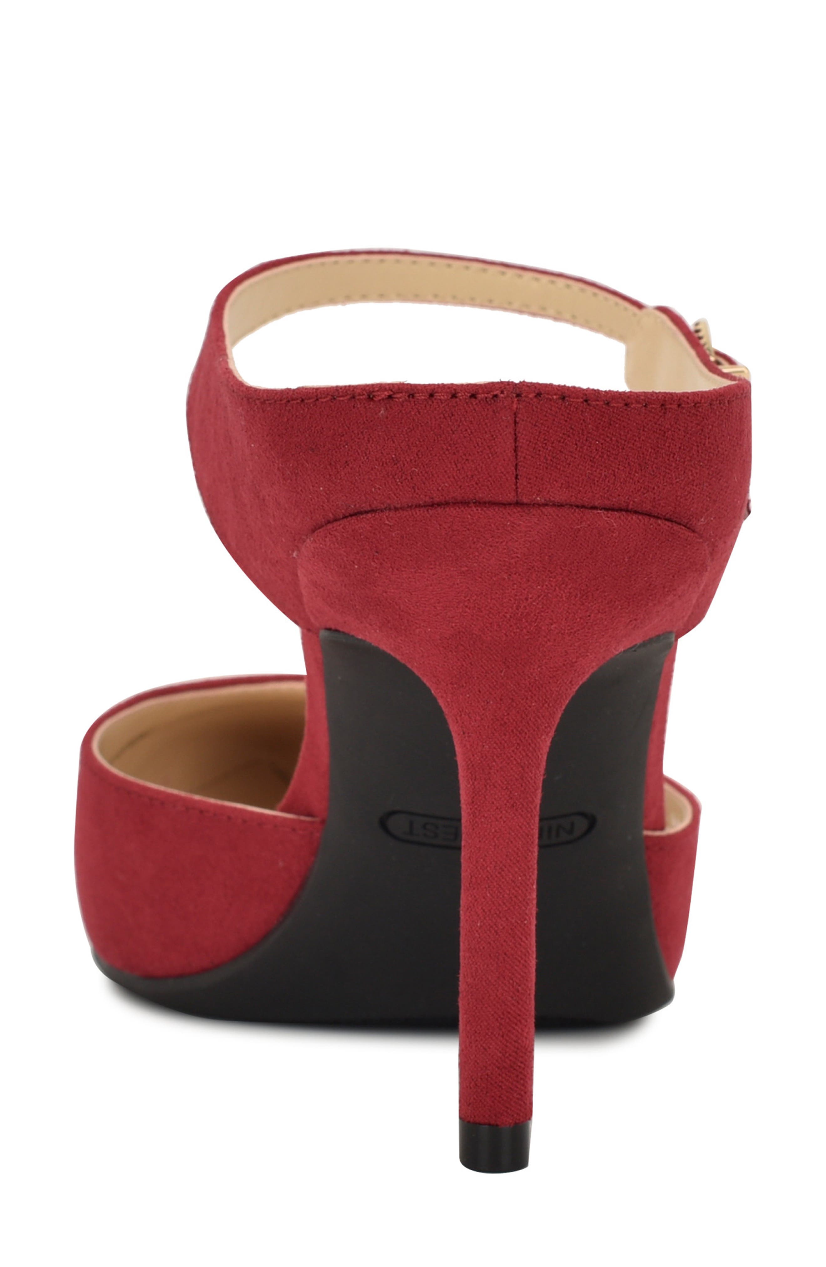 Dakka Pointed Toe Pump, Alternate, color, BERRY