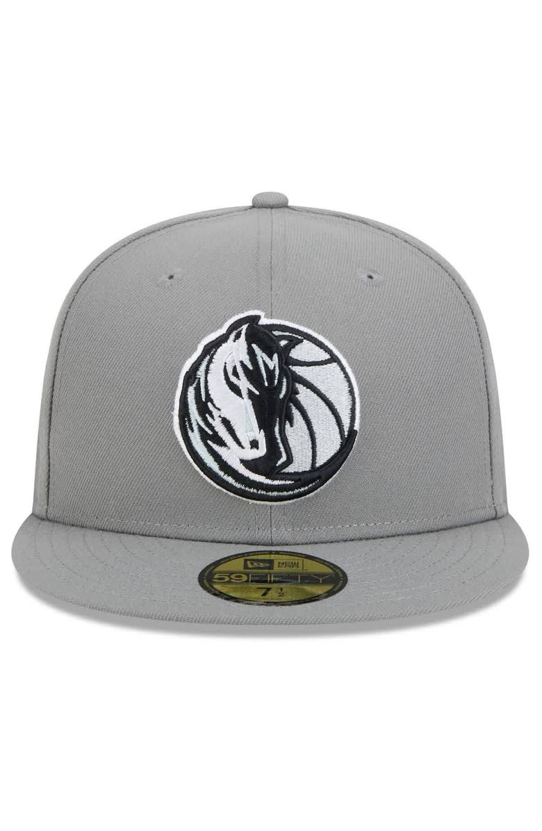 New Era Men's New Era  Charcoal Dallas Mavericks 2024/25 City Edition Alternate 59FIFTY Fitted Hat, Alternate, color, 