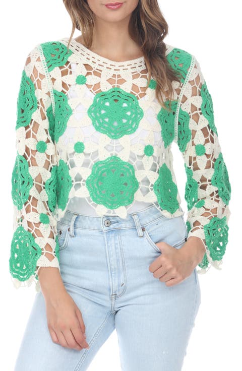 Cutout Openwork Sweater
