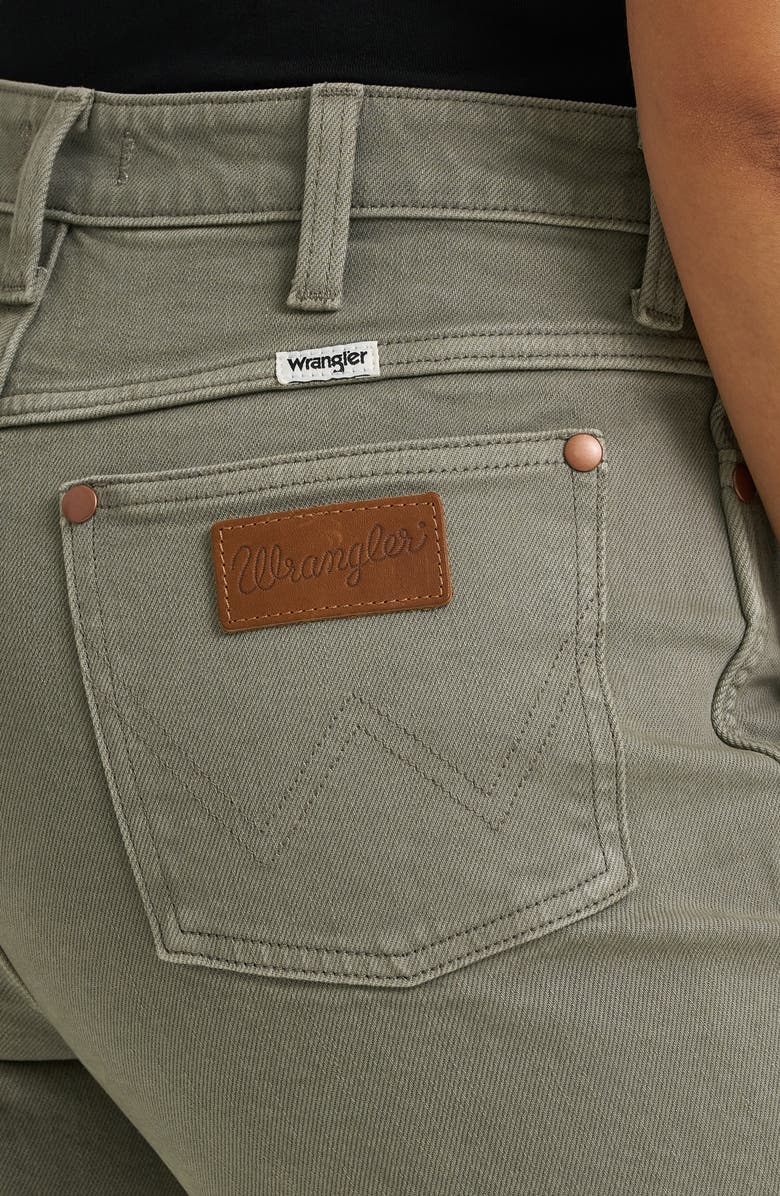 Wrangler High Waist Loose Straight Leg Jeans, Alternate, color, Shadow