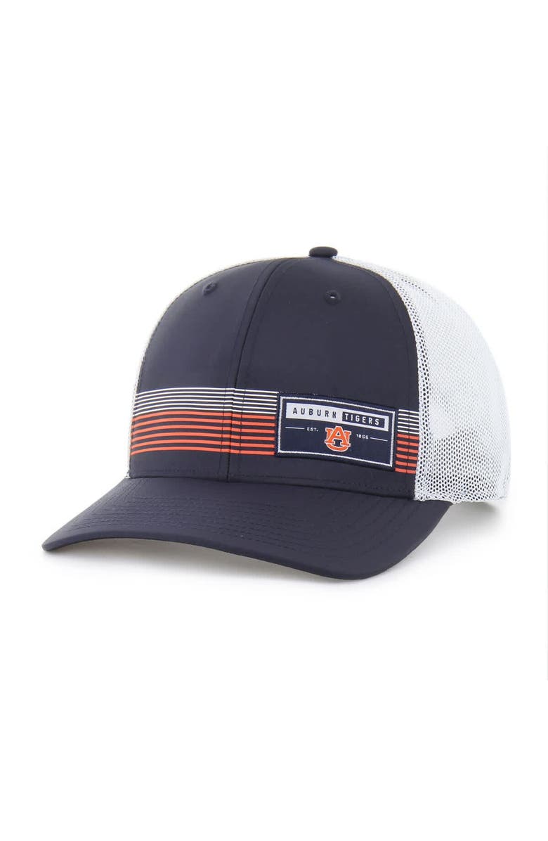 '47 Men's '47 Navy Auburn Tigers Rangefinder brrr Trucker Adjustable Hat, Main, color, Navy