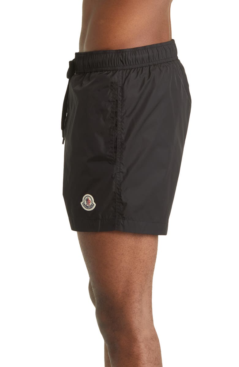 Moncler Technical Nylon Swim Trunks, Alternate, color,