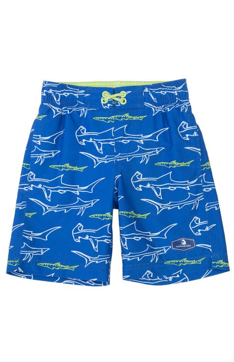 Kid's Swim Trunks with Mesh Lining and UPF 50+ (Little Kid & Big Kid)