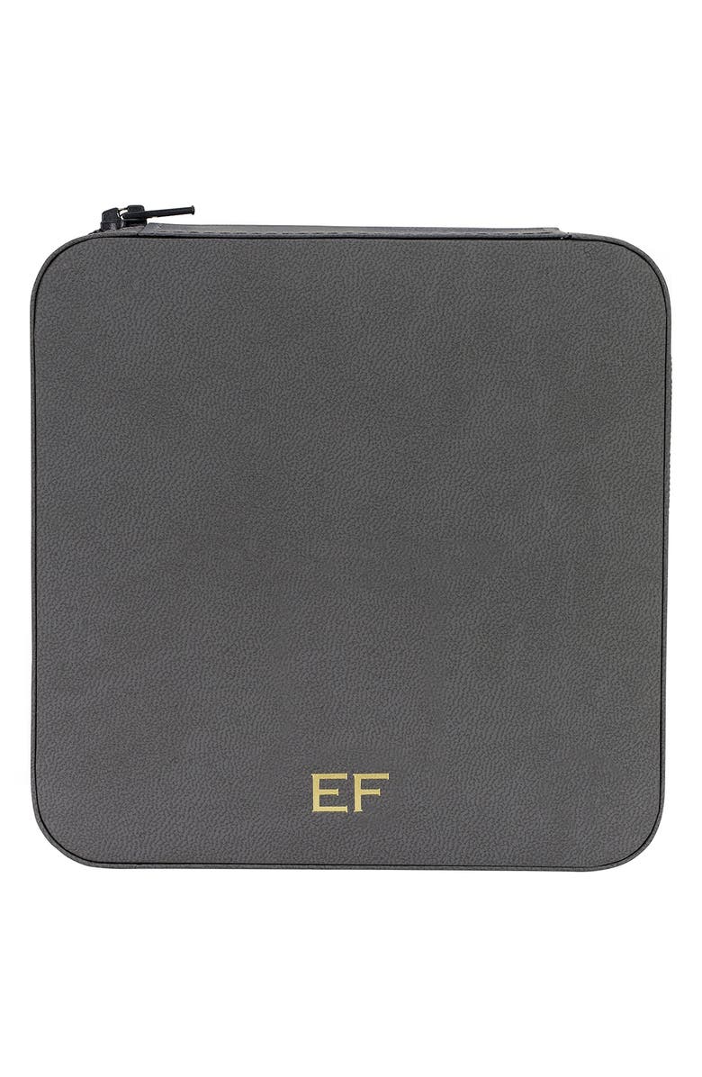 EF Collection Jewelry Travel Pouch, Alternate, color, Grey