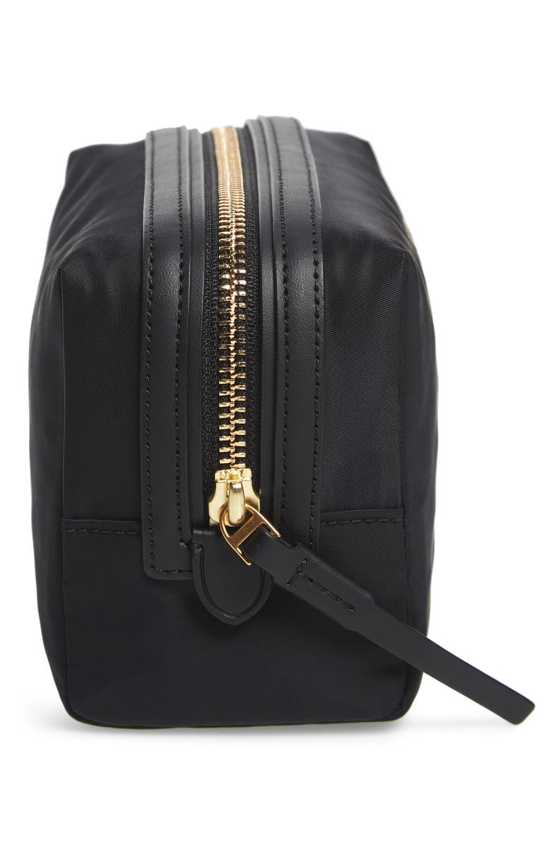 Tory Burch Small Perry Nylon Cosmetics Case, Alternate, color,