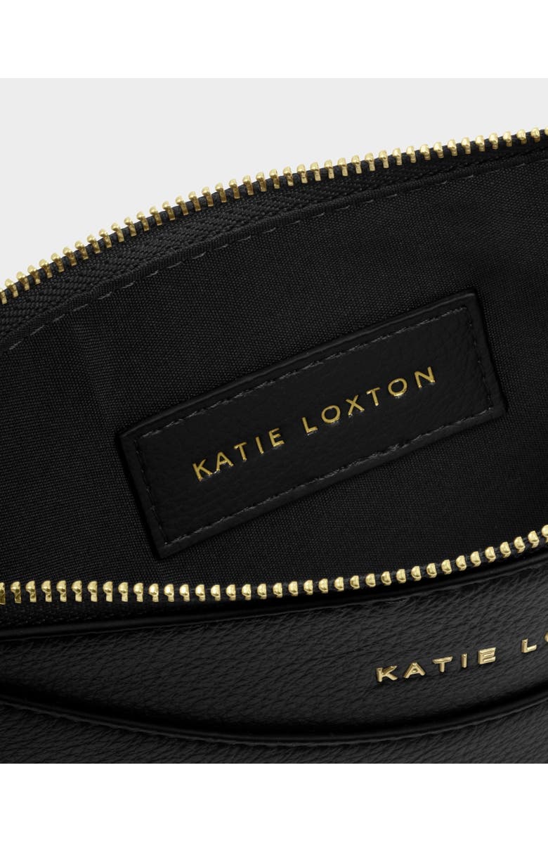 Katie Loxton Alba Wristlet Pouch in Black, Alternate, color, Black