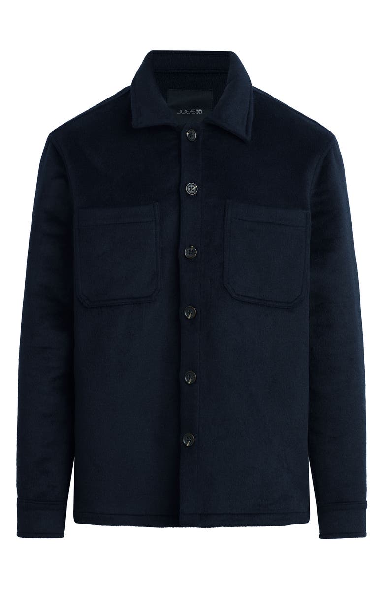 Joe's Leon Regular Fit Overshirt, Alternate, color, True Navy