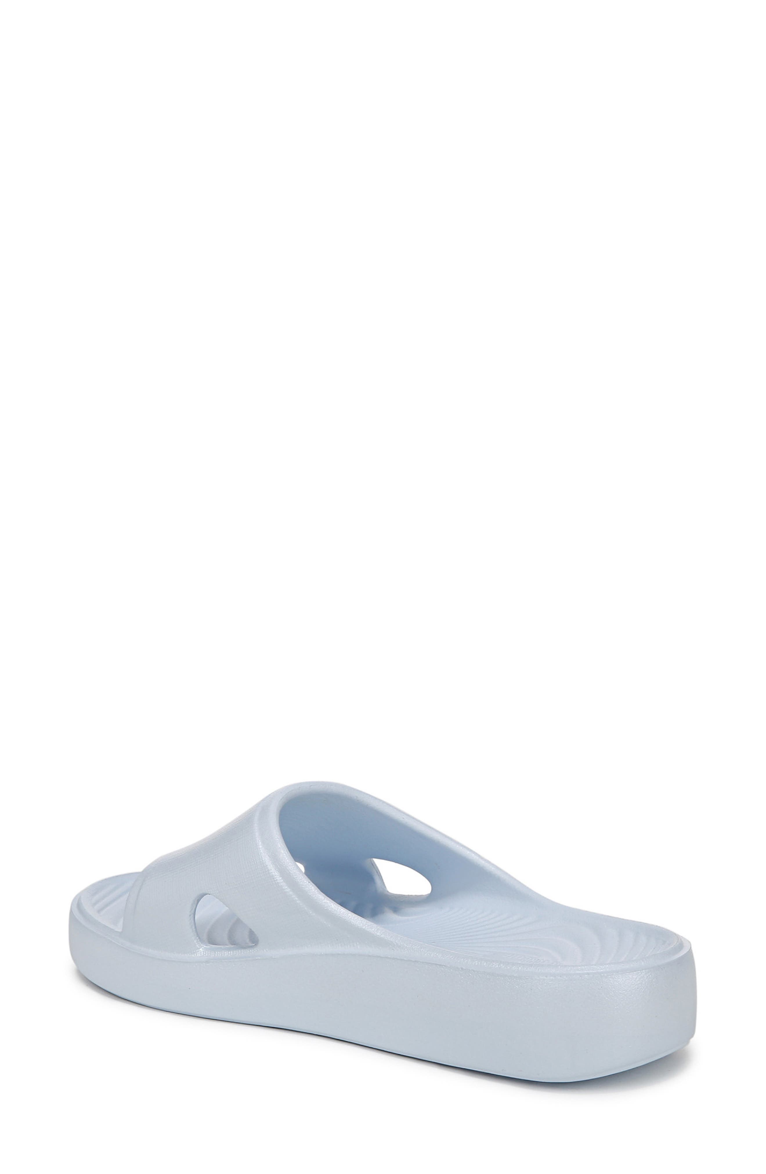 Rykä Soothe Slide Sandal, Alternate, color, Ice Blue Pearl