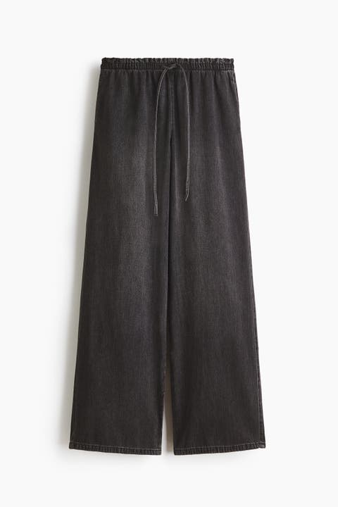 Denim Pull-on Trousers
