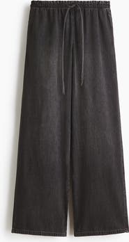 H&M Denim Pull-on Trousers