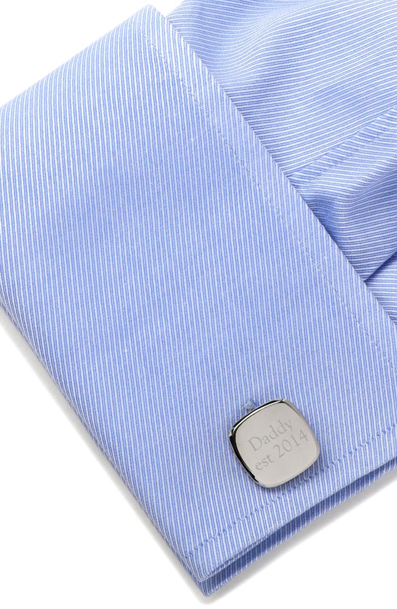 Cufflinks, Inc. Daddy Est. Customizable Cufflinks, Alternate, color,