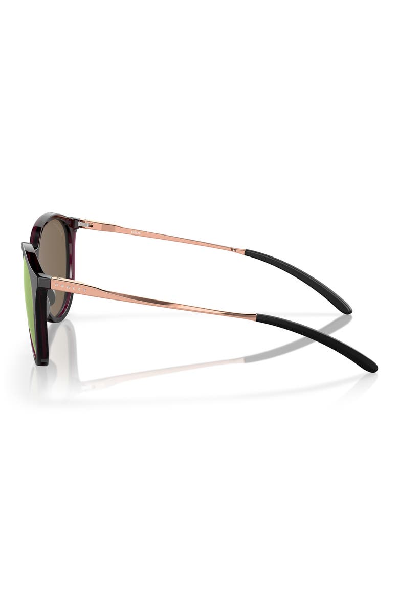 Sielo 57mm Round Sunglasses, Alternate, color, ROSE GOLD