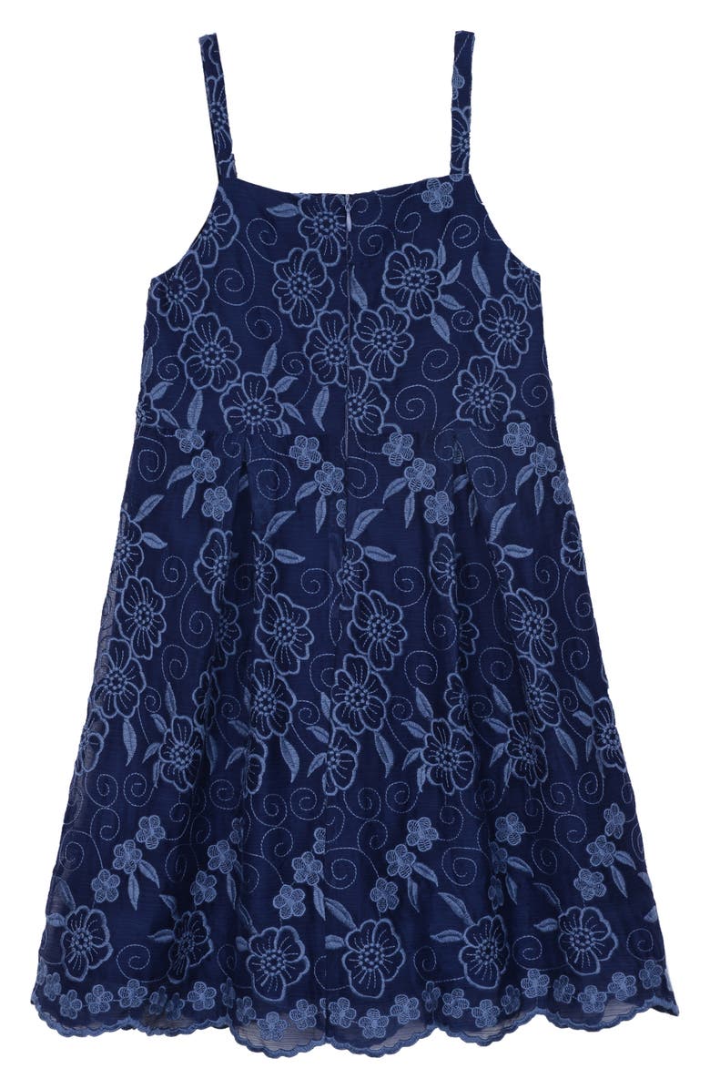 Pippa & Julie Embroidered Floral Sundress, Alternate, color,