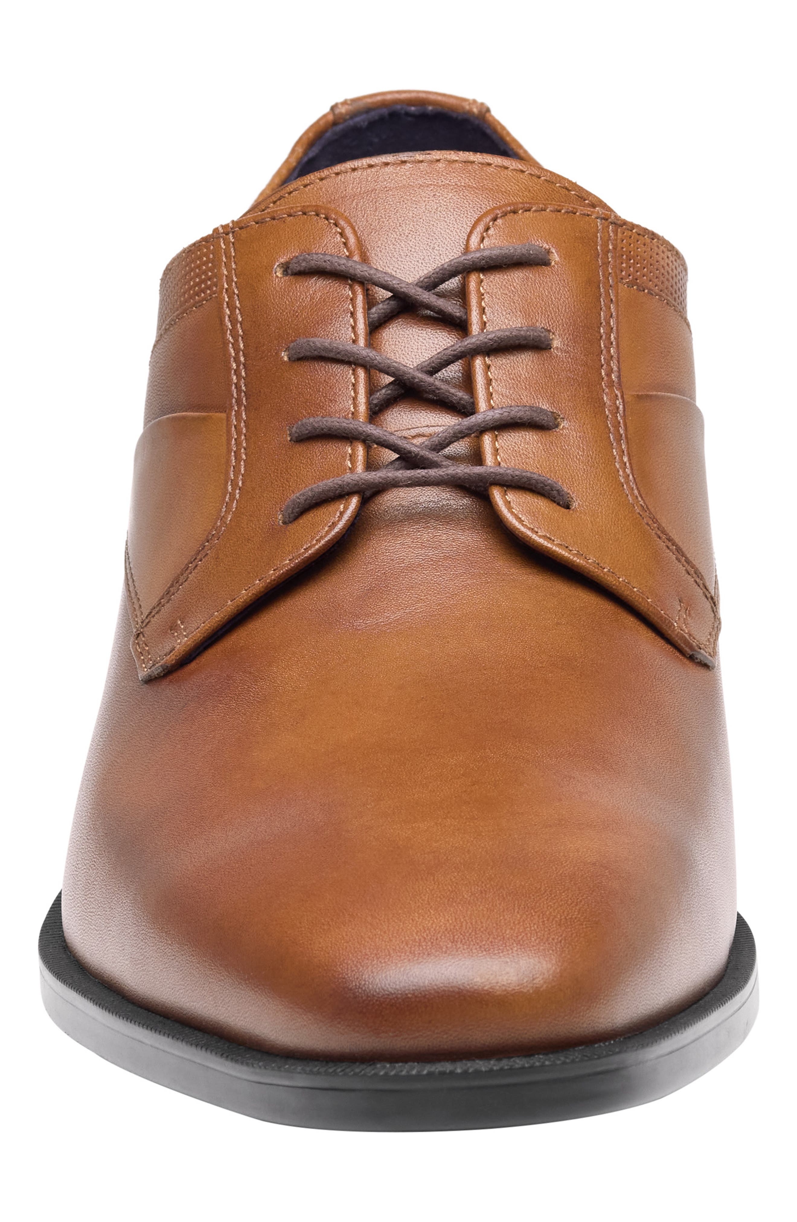 Gibbons Plain Toe Derby, Alternate, color, TAN FULL GRAIN