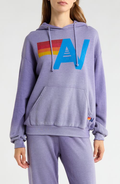 Aviator Nation Logo Relaxed Fit Graphic Hoodie