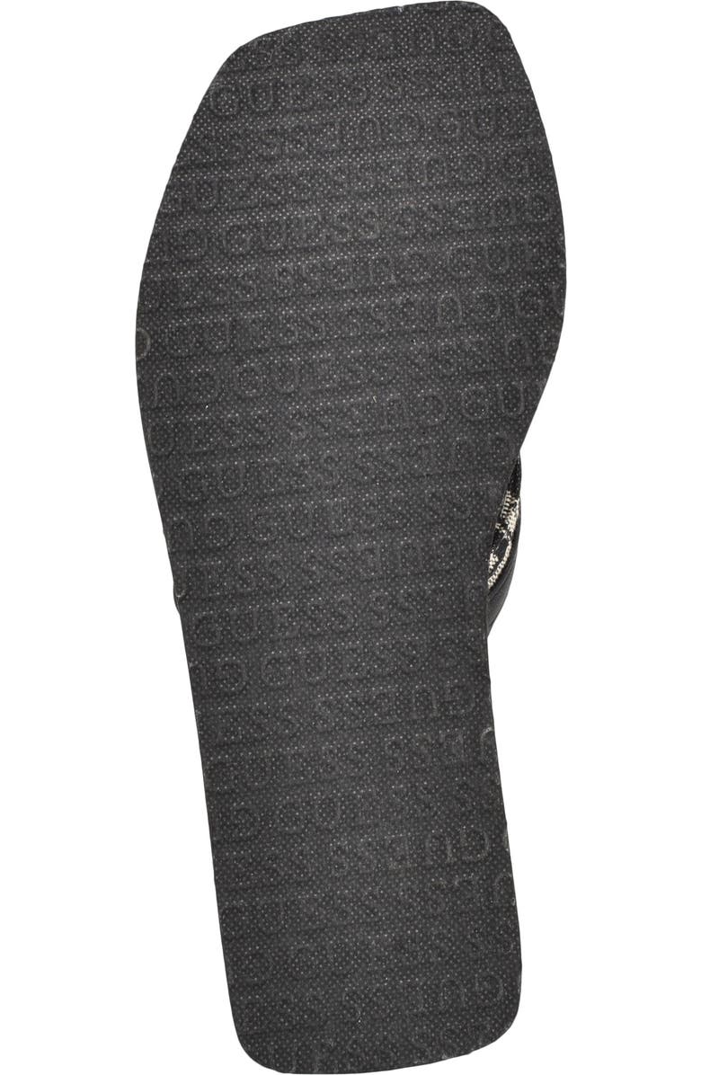 GUESS Ediva Platform Wedge Flip Flop, Alternate, color,
