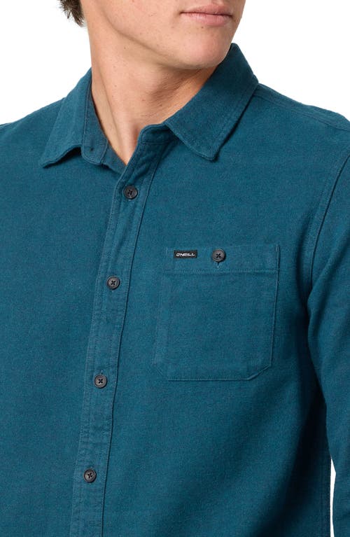 O'neill Regent Flannel Button-up Shirt In Gray