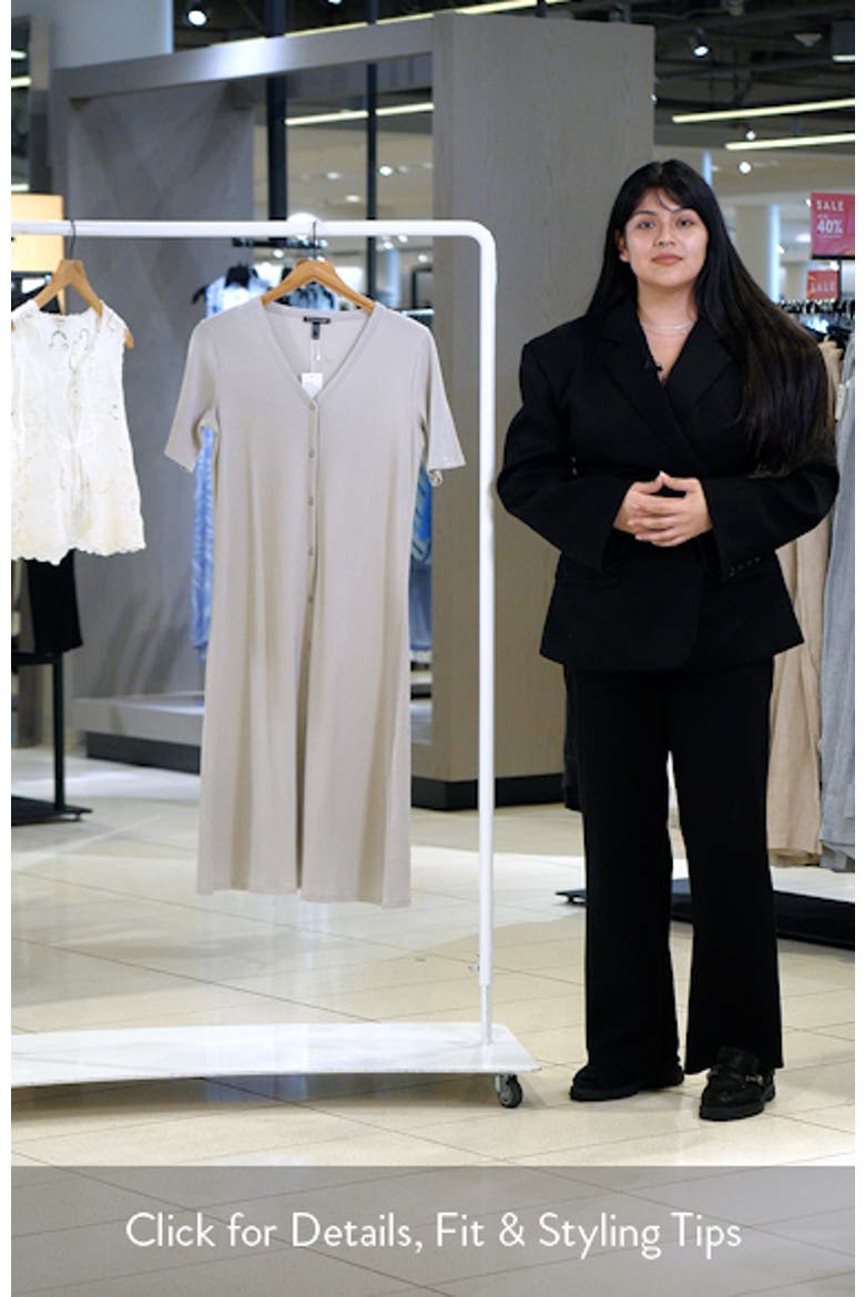 Rib Midi Dress video