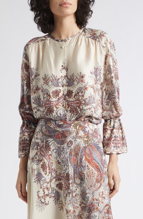 Girino Paisley Print Viscose Shirt