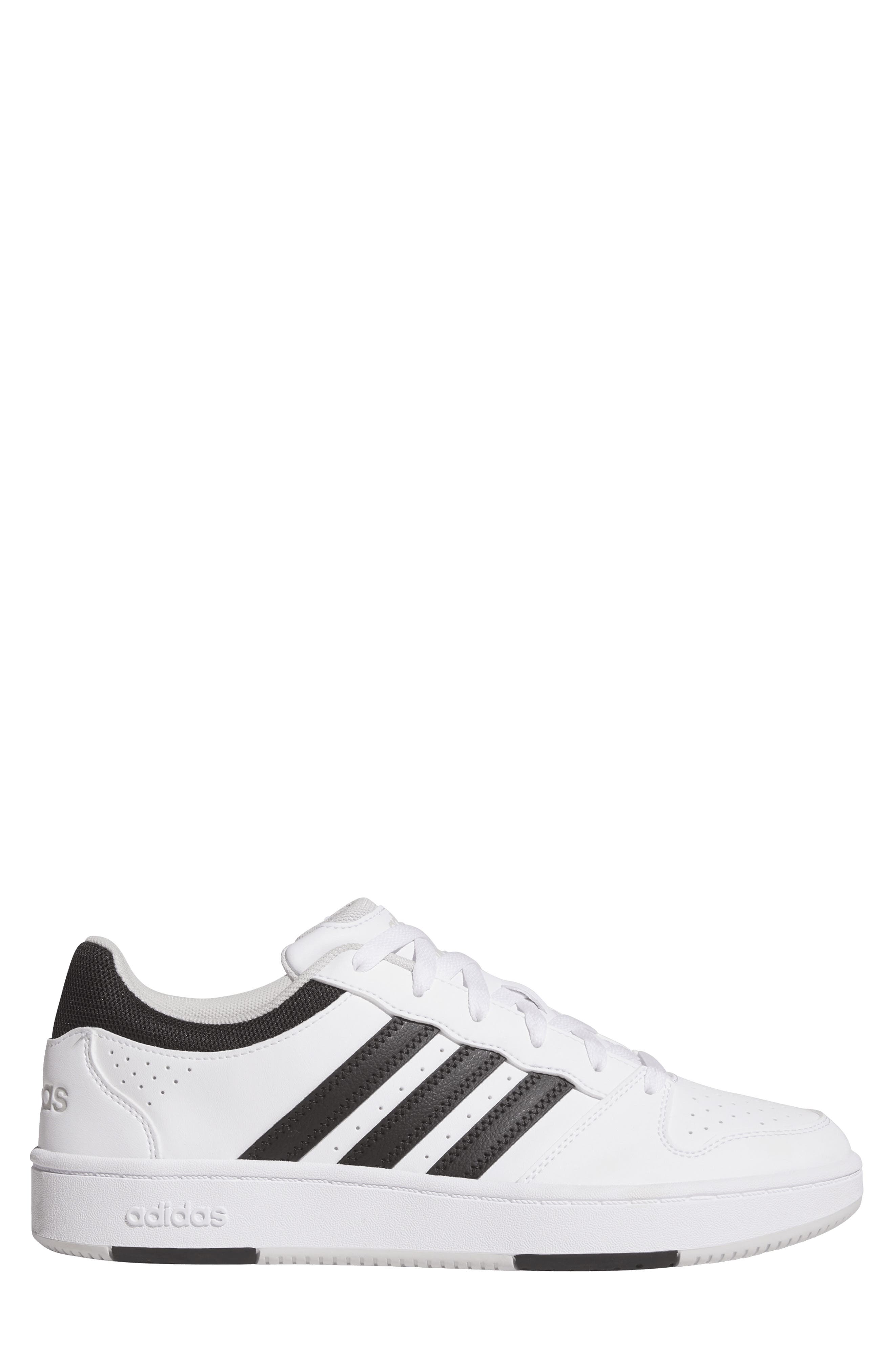 Hoops Classic Sneaker, Alternate, color, WHITE/ BLACK/ GREY