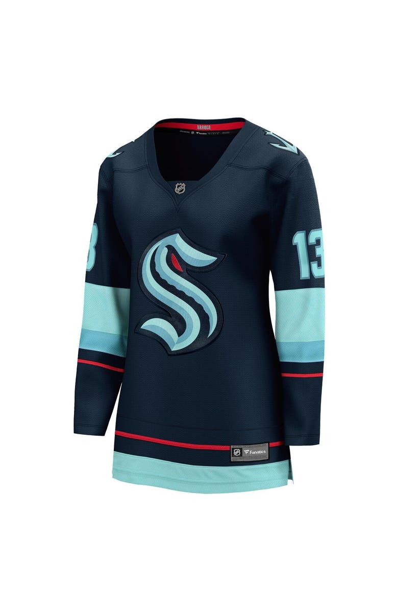 FANATICS Women's Fanatics Branded Brandon Tanev Deep Sea Blue Seattle Kraken Home Premier Breakaway Player Jersey, Alternate, color, 