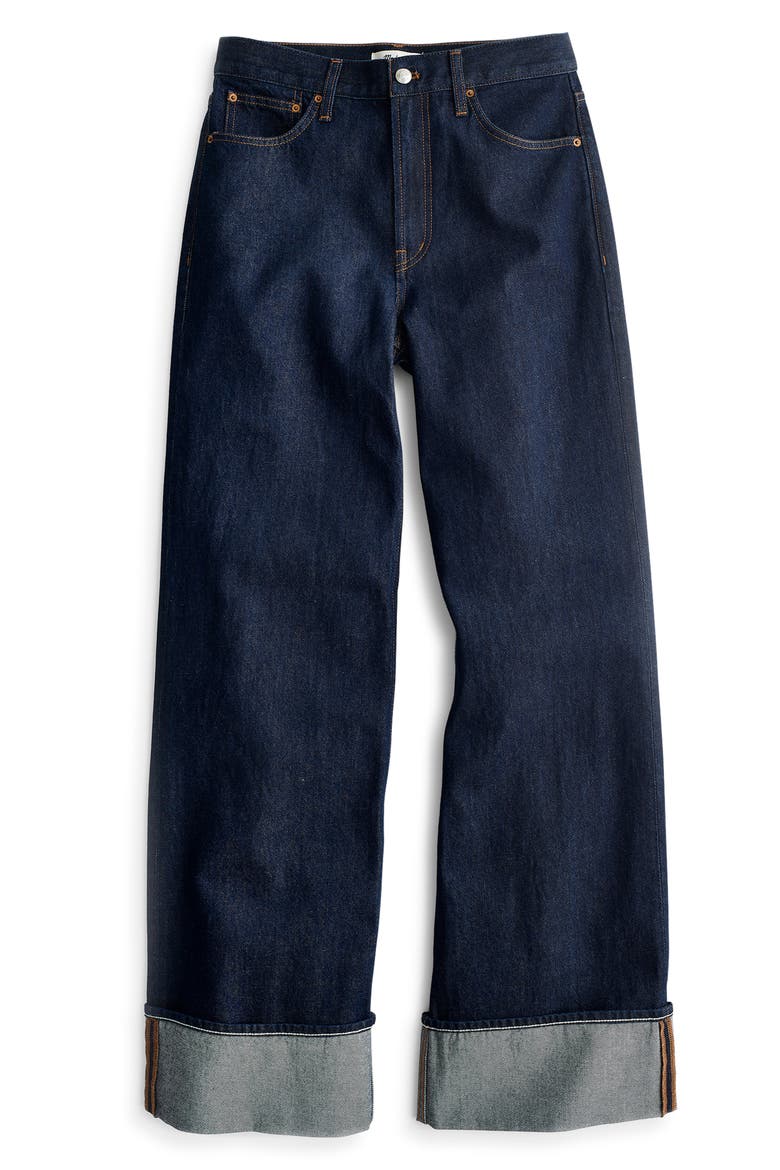 The Ultimate Wide Leg Jeans, Alternate, color, RINSE WASH