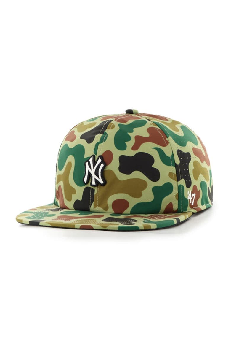 '47 Men's '47 Camo New York Yankees Elevated Greens Captain Adjustable Hat, Alternate, color, Camo