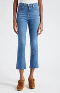 Veronica Beard Carly High Waist Crop Kick Flare Jeans