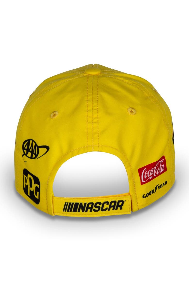 TEAM PENSKE Men's Team Penske Yellow Joey Logano Uniform Adjustable Hat, Alternate, color, 
