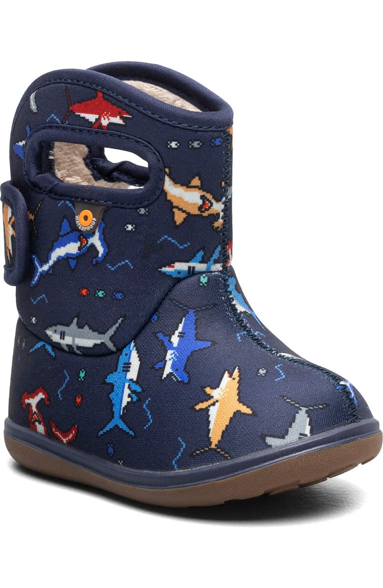 Bogs Baby Bogs II Insulated Waterproof Boot, Main, color, Navy Multi