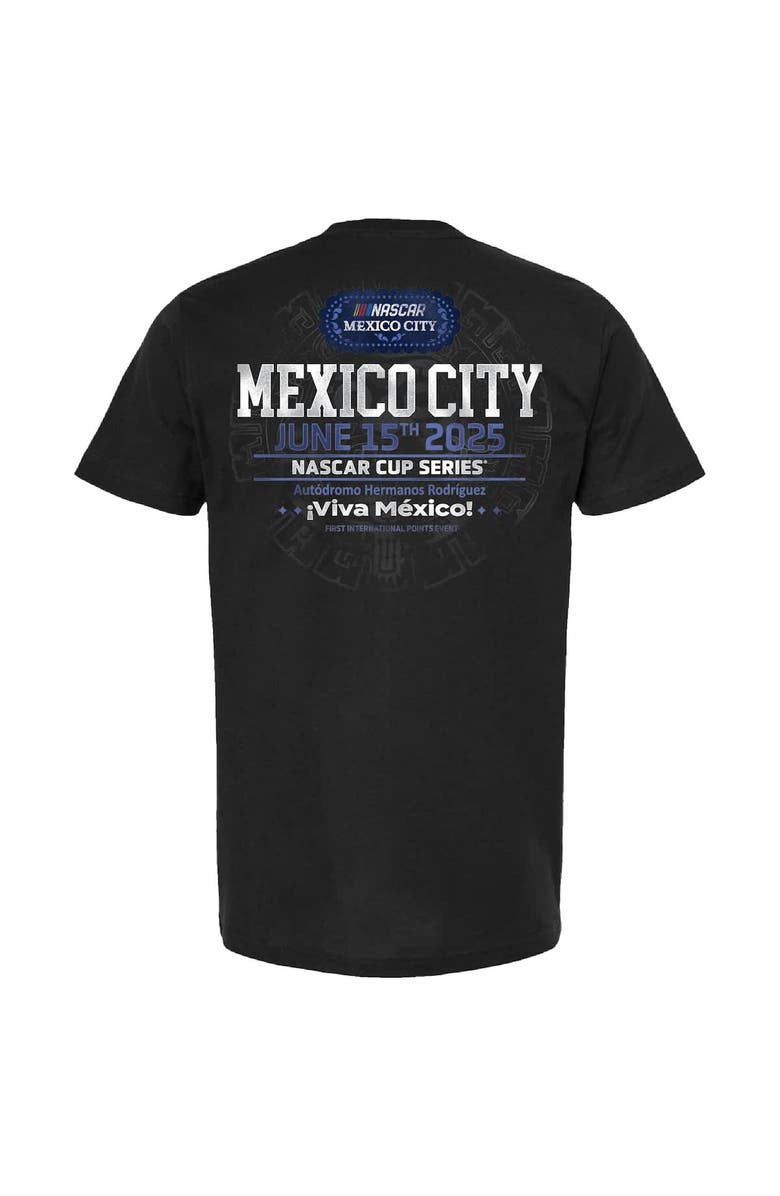 NASCAR Men's NASCAR Black Mexico City Race Event T-Shirt, Alternate, color, Black