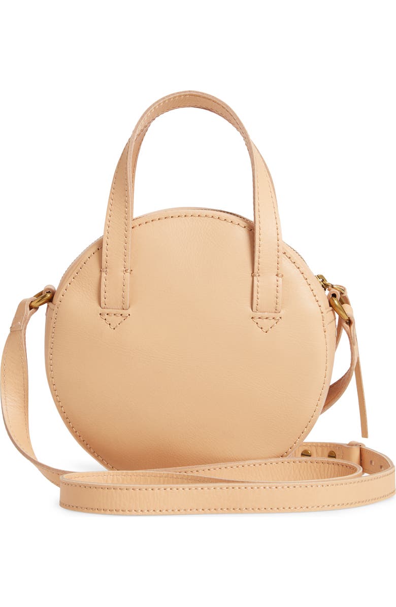 Madewell Juno Circle Leather Crossbody Bag, Alternate, color,