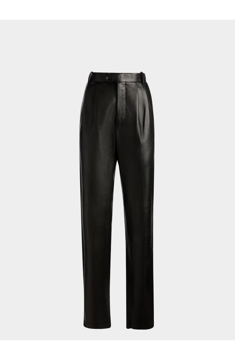 Bally Leather Trousers In Leather, Main, color, 