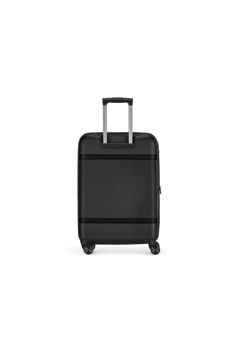 Wellington Hardside Medium Luggage with TSA Lock, Alternate, color, Black