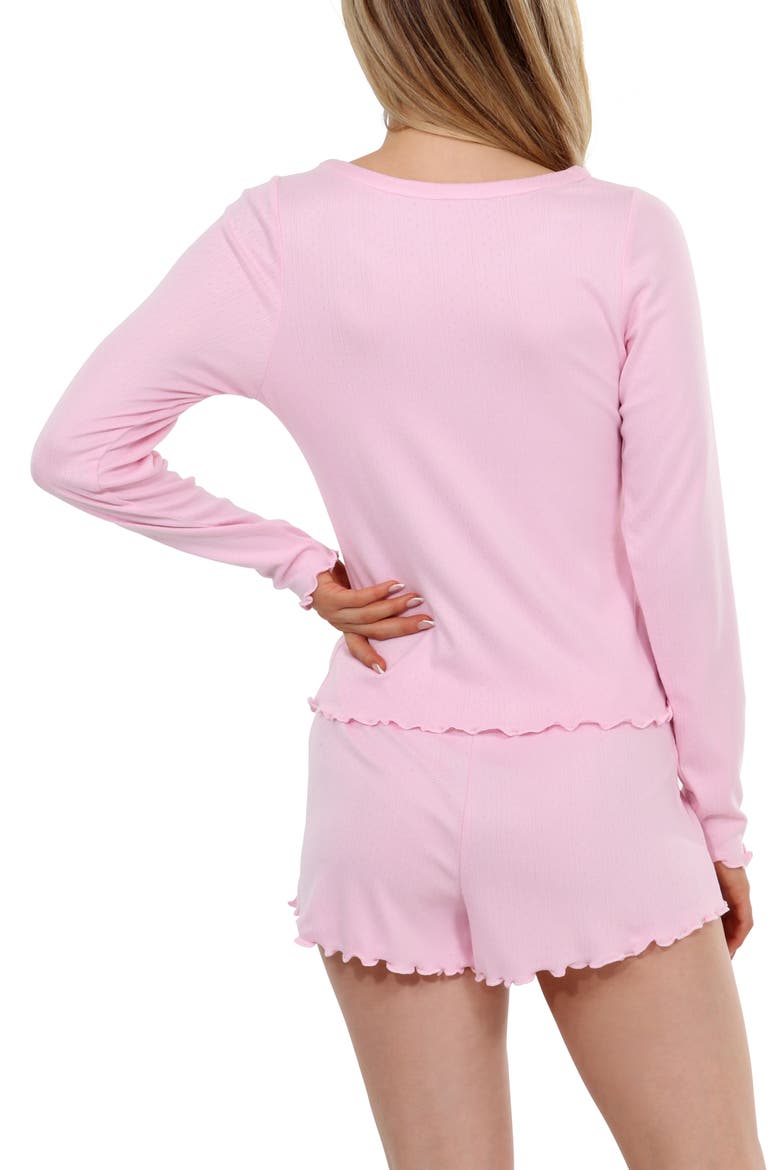 Blissful Short Pajamas, Alternate, color, TULLE