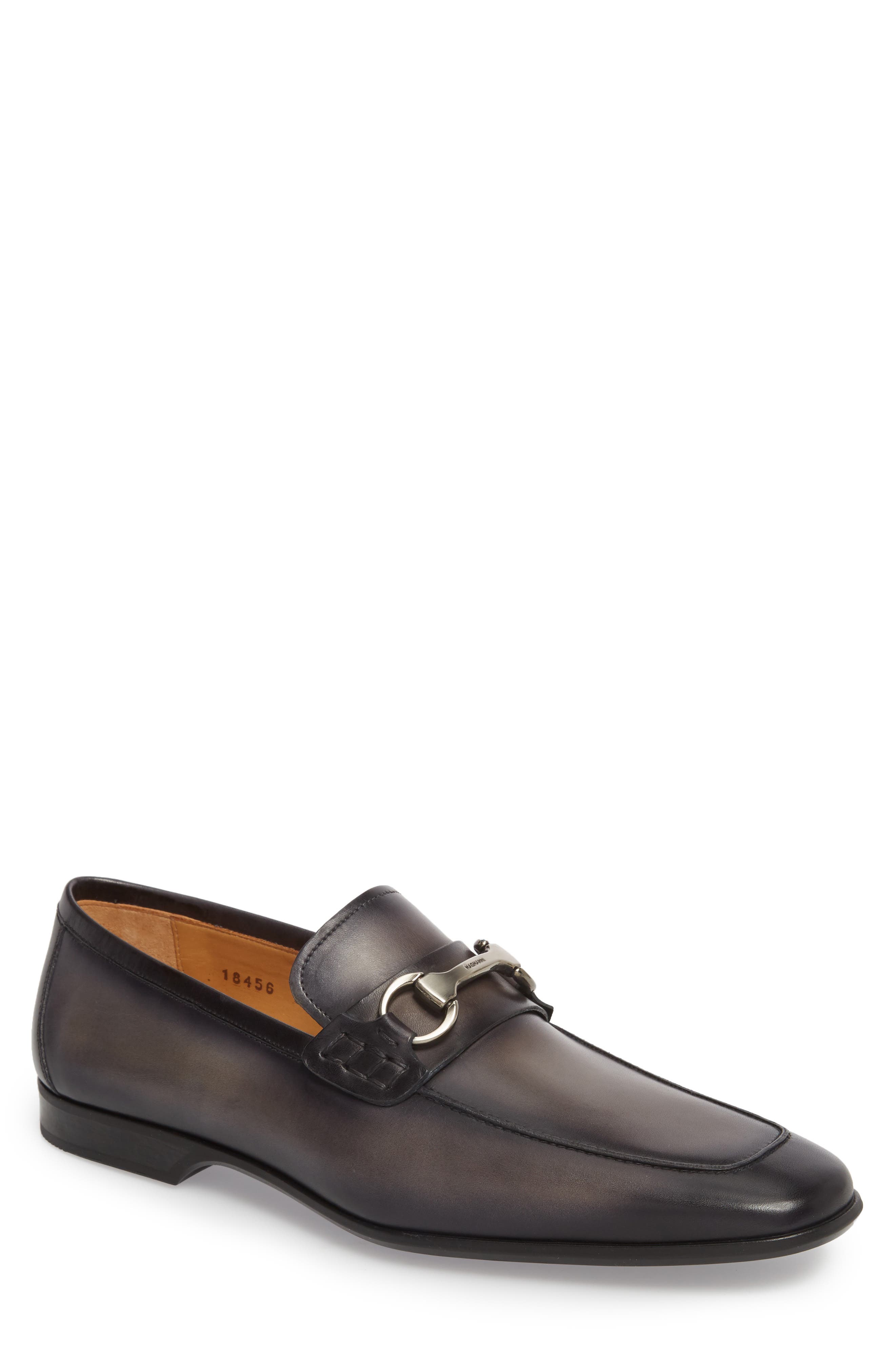 Magnanni Rafa II Apron Toe Bit Loafer, Main, color, 