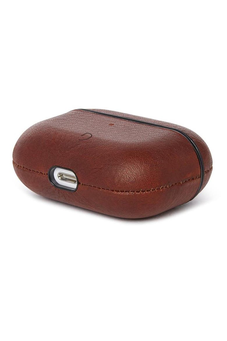 AirPods Pro Leather Case, Alternate, color, CHOCOLATE BROWN