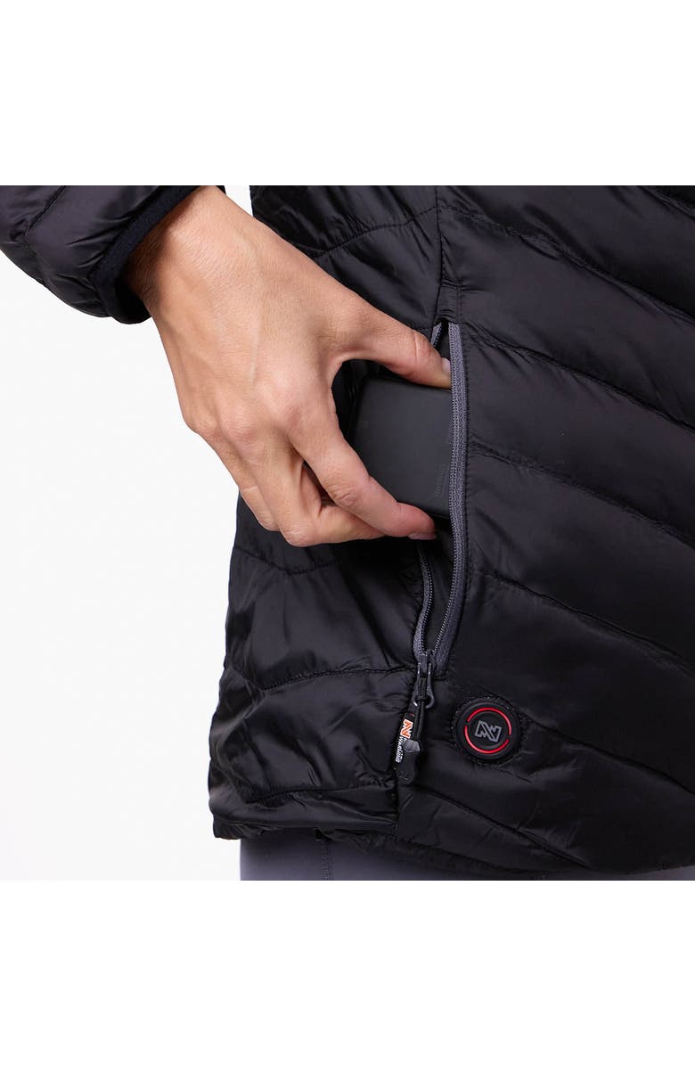 Mobile Warming Backcountry Xtera Packable Heated Puffer Jacket - Women's, Alternate, color, Black