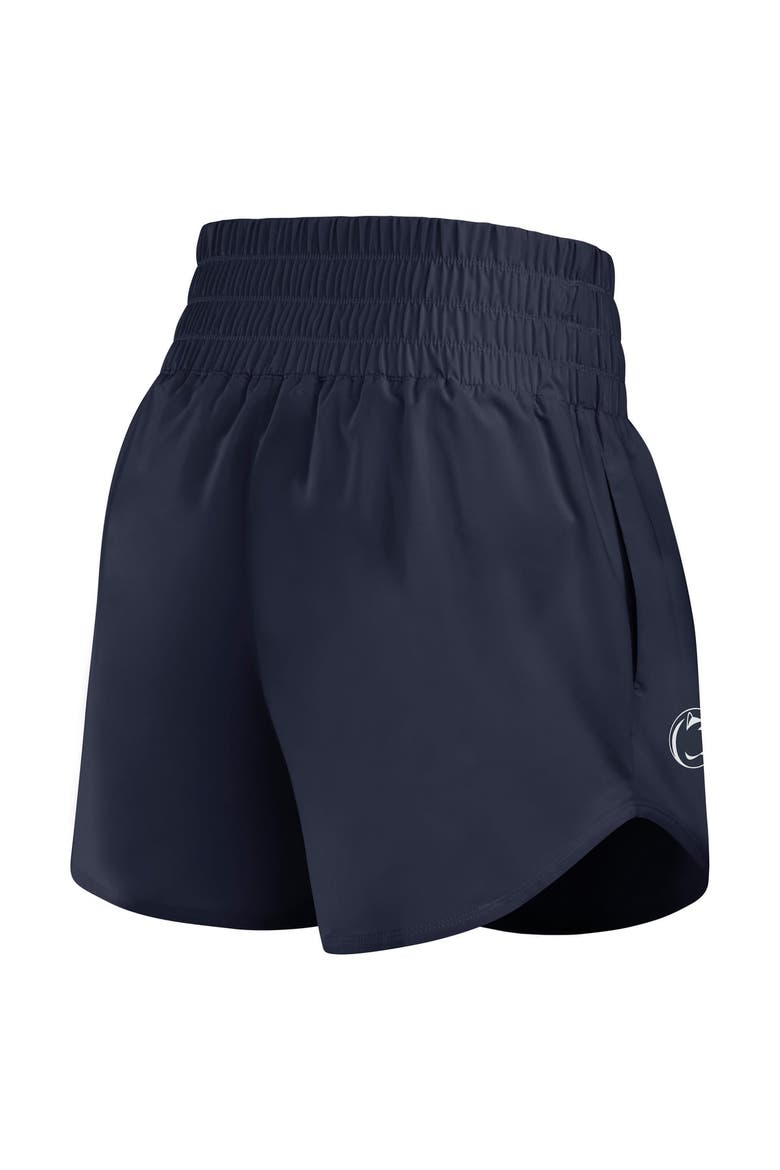 Women's Nike Navy Penn State Nittany Lions Performance One Dri-FIT High-Rise Shorts, Alternate, color, Navy