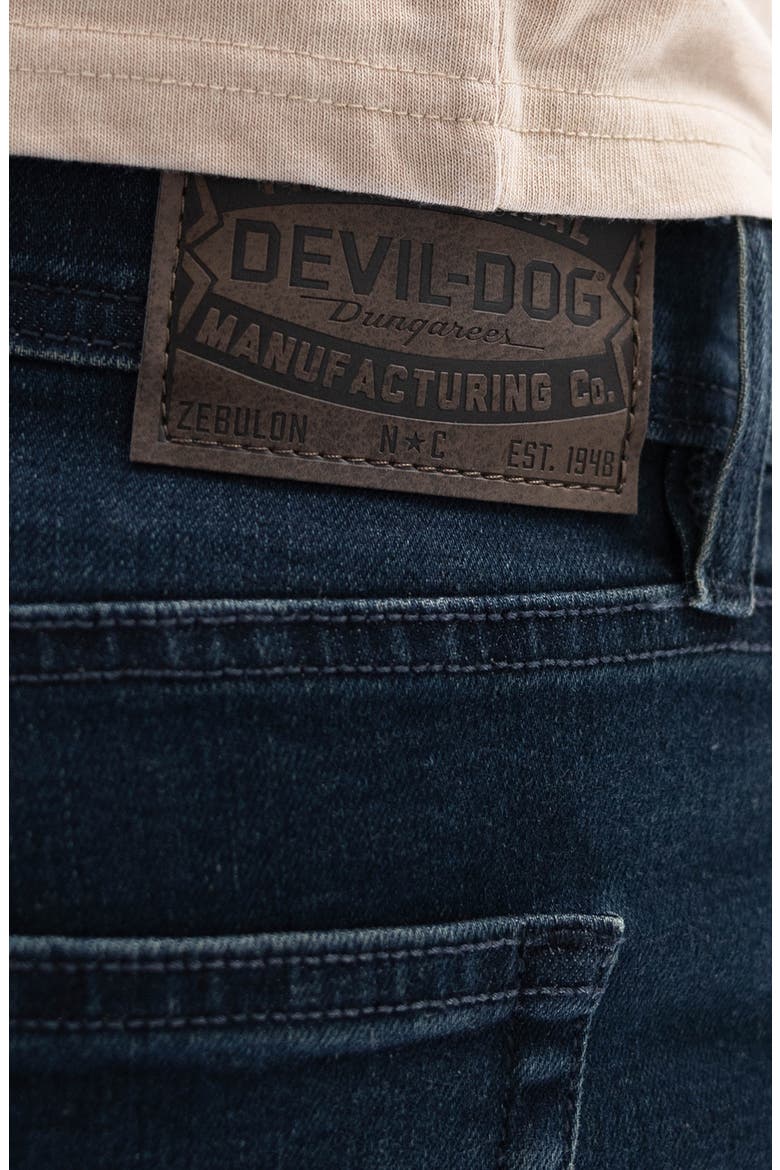 Slim Straight Leg Performance Jeans, Alternate, color, DOGBACK