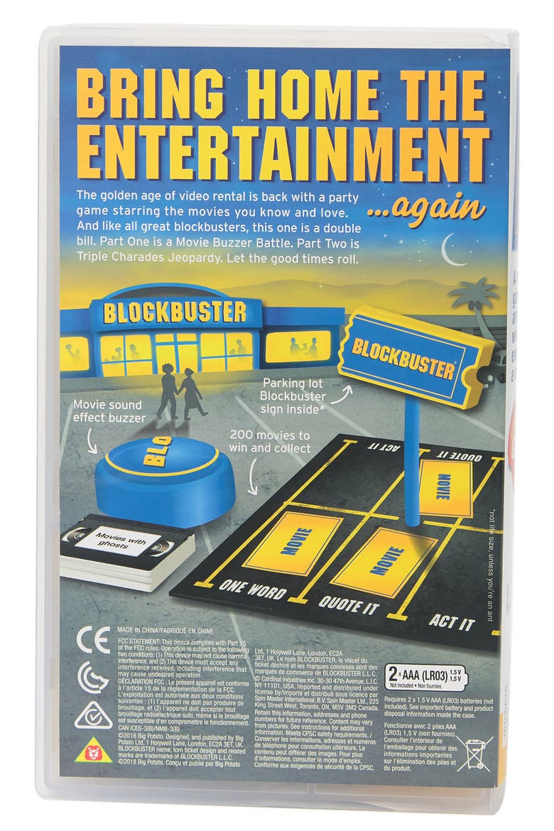 Blockbuster Game, Alternate, color, MULTI