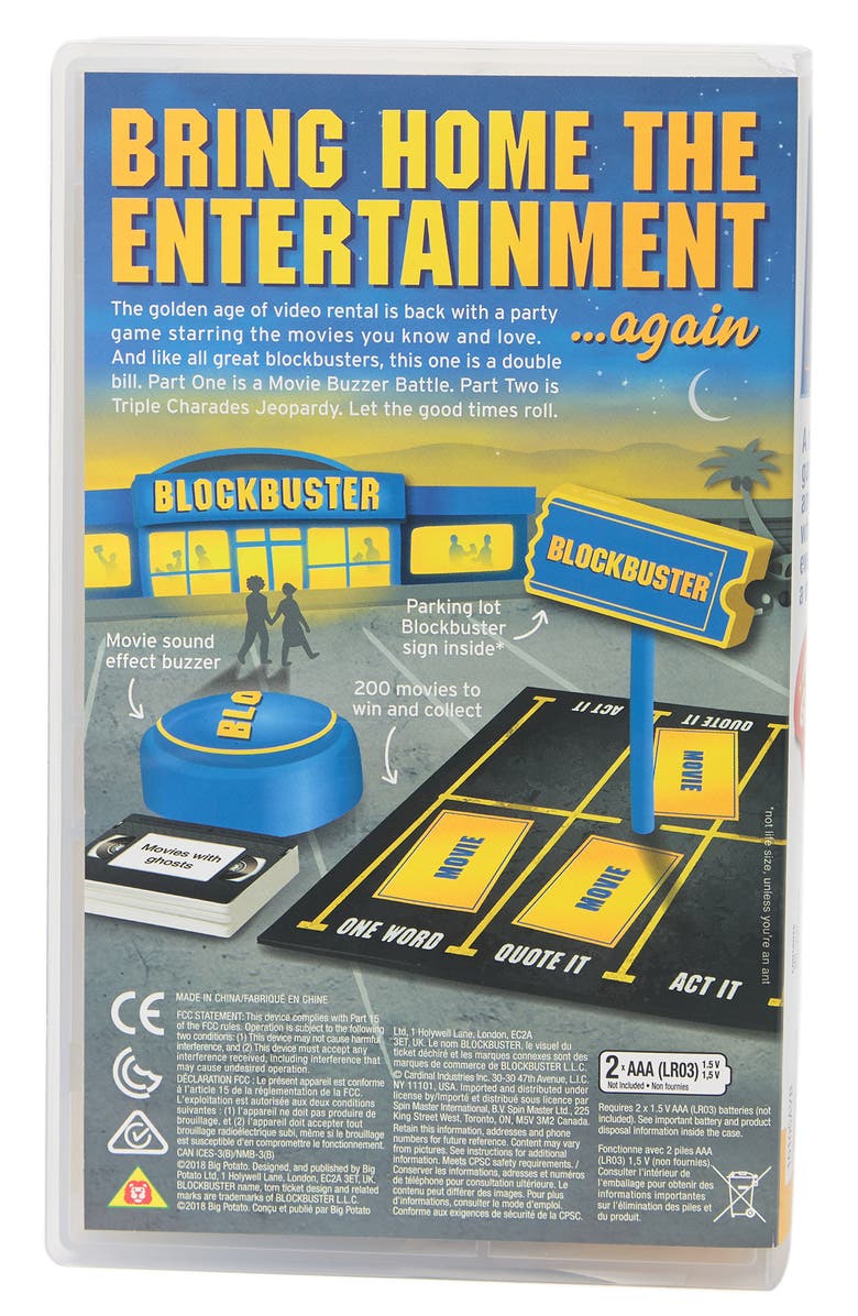 Spin Master Blockbuster Game, Alternate, color, 