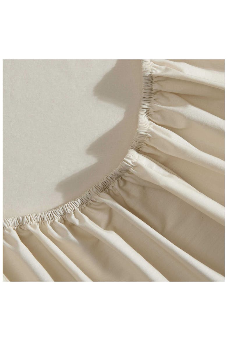 Bayview Solid 200 Thread Count Cotton Percale Sheet Set, Alternate, color, MEDIUM BEIGE