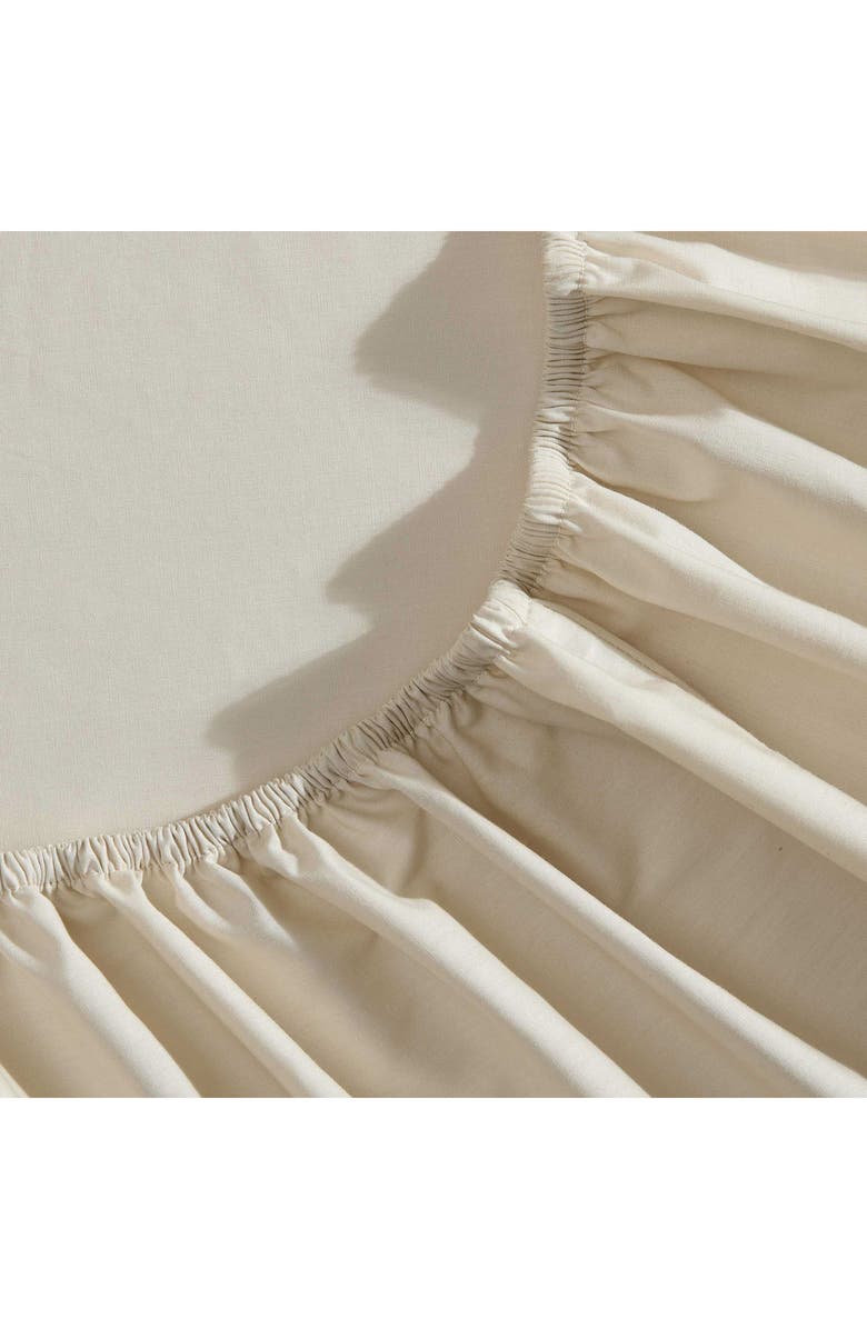 Nautica Bayview Solid 200 Thread Count Cotton Percale Sheet Set, Alternate, color, Medium Beige