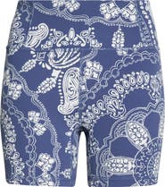 Free People FP Movement Printed Never Better Bike Shorts