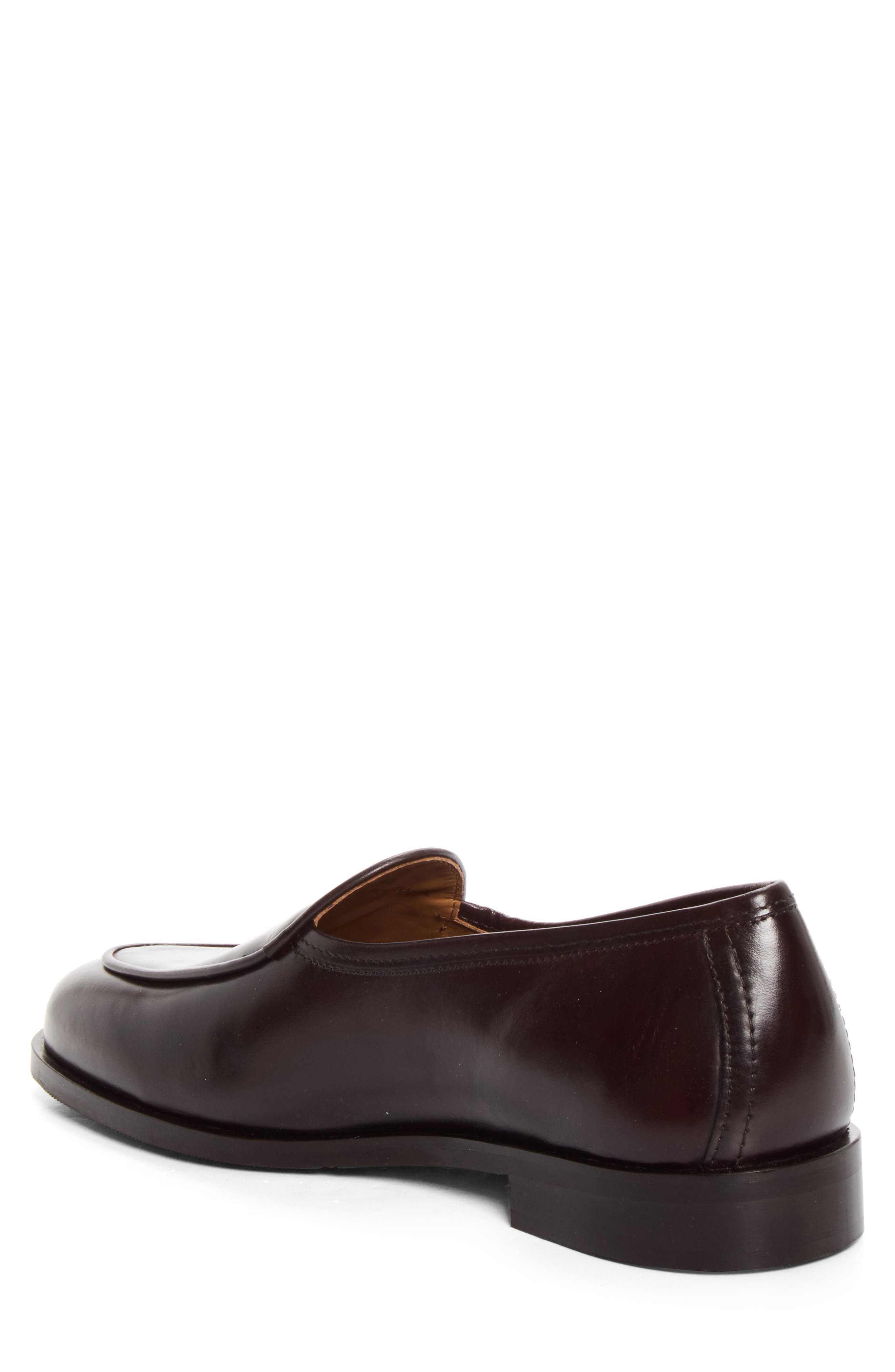 Jacques New Loafer, Alternate, color, LEATHER BROWN