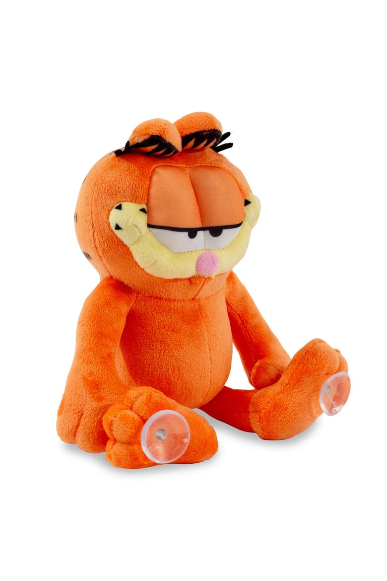 Garfield With Suction Cups 12-Inch Collector Plush, Alternate, color, Orange
